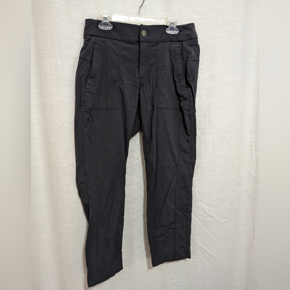 Athleta Trekkie crop pant dark grey size 2 - Picture 1 of 5